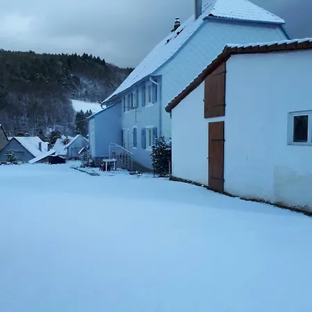 Gite En Pleine Verdure Au Coeur Du Village Lapoutroie Buitenkant foto